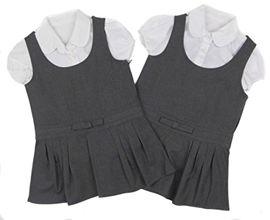 school shirts half pinafore